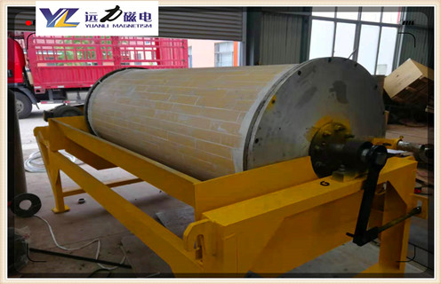濕式永磁筒式磁選機，云南濕式永磁筒式磁選機_云南濕式永磁筒式磁選機設備質量不吸鐵如何處理