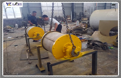 強(qiáng)磁滾筒，山西強(qiáng)磁磁滾筒銷售_滾筒磁選機(jī)多少錢一臺，山西強(qiáng)磁磁滾筒銷售工作原理