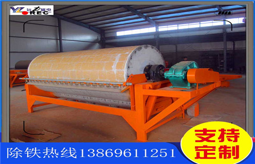 干選永磁磁選機(jī)，福建干選永磁磁選機(jī)工作原理_遠(yuǎn)力福建干選永磁磁選機(jī)工作原理的結(jié)構(gòu)磁場(chǎng)分布圖