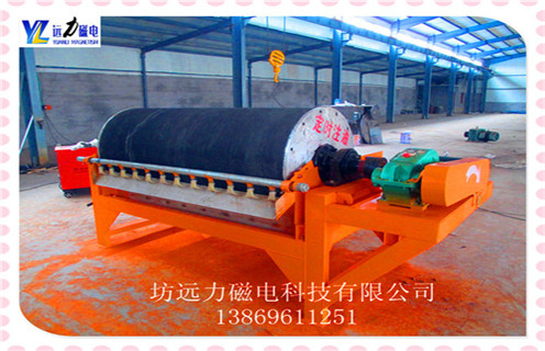 永磁筒式磁選機，甘肅永磁筒式磁選機_遠力甘肅永磁筒式磁選機的結(jié)構(gòu)磁場分布圖