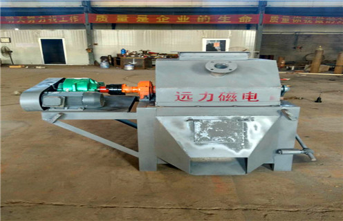 永磁筒式磁選機，甘肅永磁筒式磁選機_遠力甘肅永磁筒式磁選機的結(jié)構(gòu)磁場分布圖