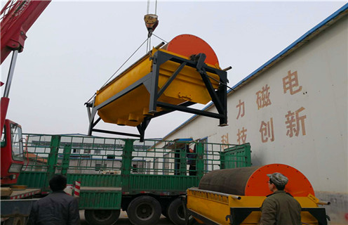 永磁筒式磁選機(jī)，云南永磁筒式磁選機(jī)廠(chǎng)家_遠(yuǎn)力云南永磁筒式磁選機(jī)廠(chǎng)家的結(jié)構(gòu)磁場(chǎng)分布圖